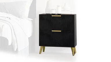 New Classic Kailani Nightstand in Black B4378K-040 PROMO