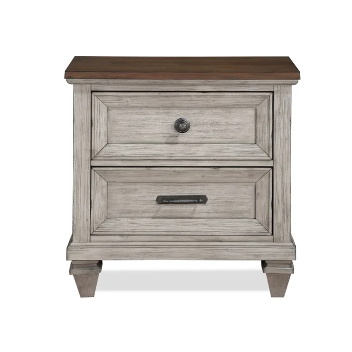 New Classic Mariana Nightstand with USB in Vintage Creme B2114-040 PROMO