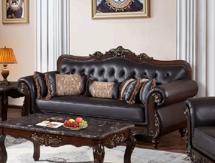 New Classic Maximus Sofa in Brown U1754-30