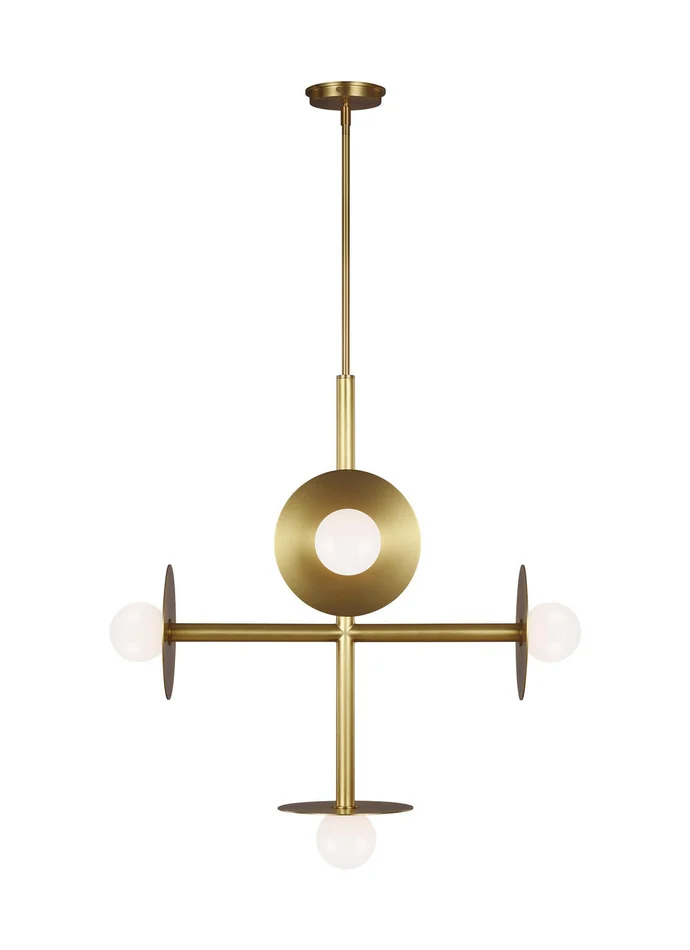 Nodes Five Light Chandelier