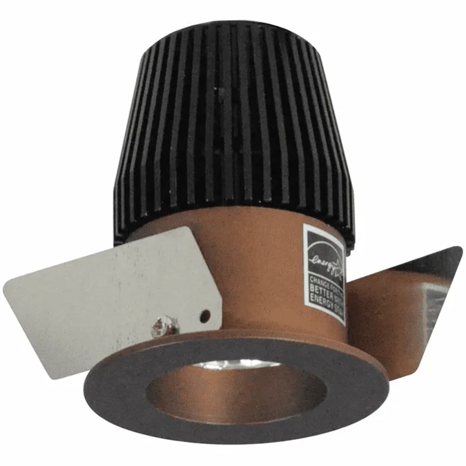 Nora NIOB-1RNGBZ Iolite Modern Bronze 1” BWF Round Recessed LED Light Reflector