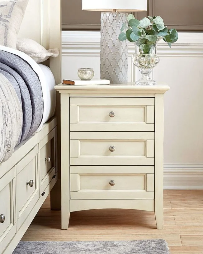 Northlake Nightstand in White Linen NRLWT5780