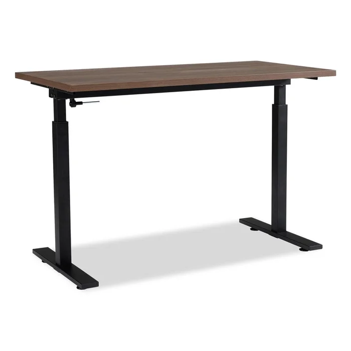Novah 47.25 Height-Adjustable Office Desk – Brown|Bureau Novah de 47,25po hauteur rglable – brun