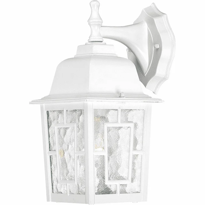 Nuvo 60-3484 Banyan White Outdoor Wall Lamp