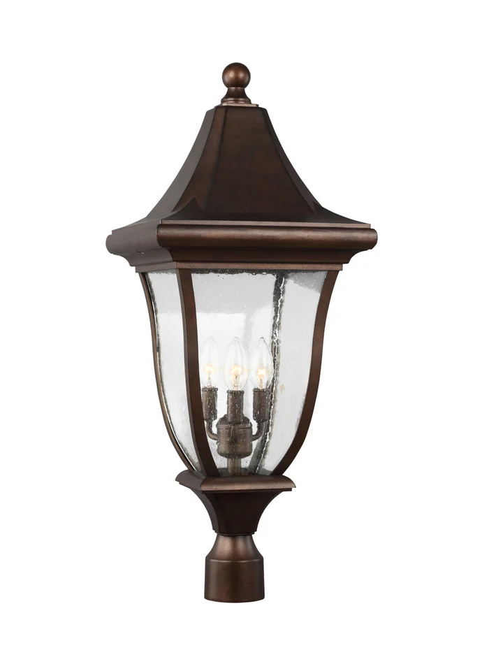 Oakmont Three Light Outdoor Post Lantern