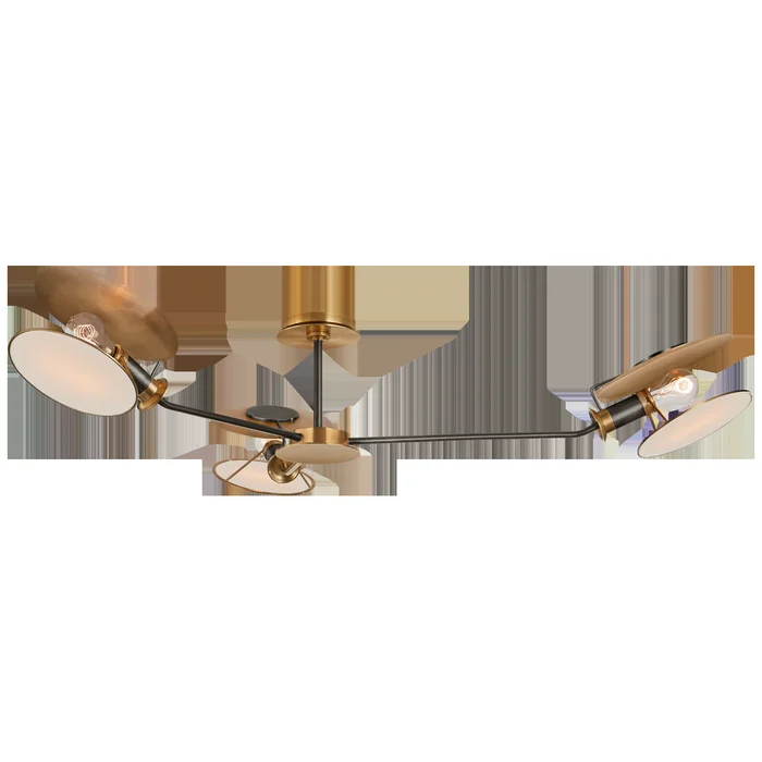 Osiris Large Asymmetric Semi-Flush Mount