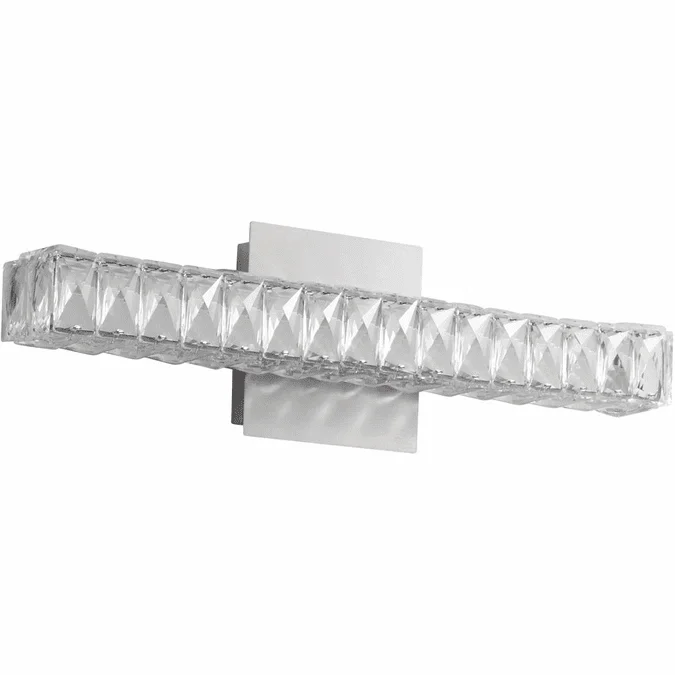 Oxygen 3-573-24 Élan Contemporary Satin Nickel LED 20″ Bathroom Sconce Lighting