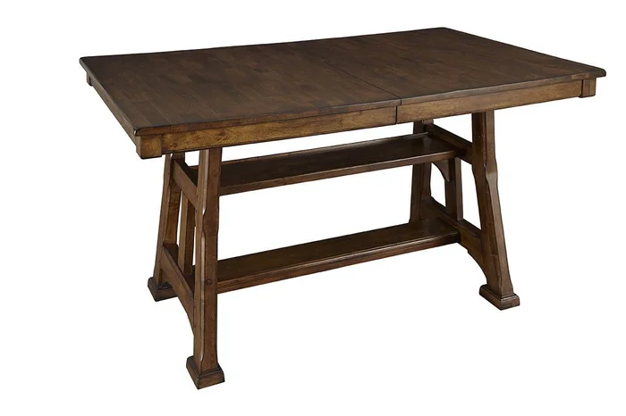 Ozark Gathering Height Trestle Dining Table in Mango OZAMA6720