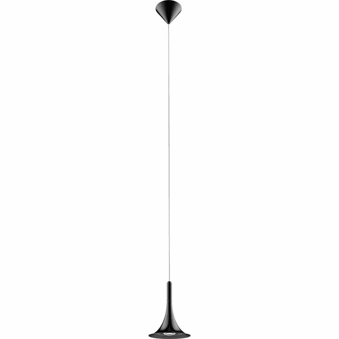 PageOne PP020177-SDG Jazz Modern Satin Dark-Gray LED Mini Ceiling Light Pendant