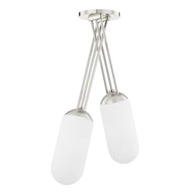 Palisade Two Light Pendant in Burnished Nickel (70|KBS1356701D-BN)