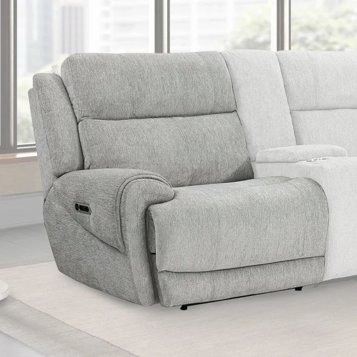 Parker House Spencer Power Left Arm Facing Recliner in Tide Pebble MSPE#811LPH-TPE CLOSEOUT CODE:UNIV10 for 10% Off