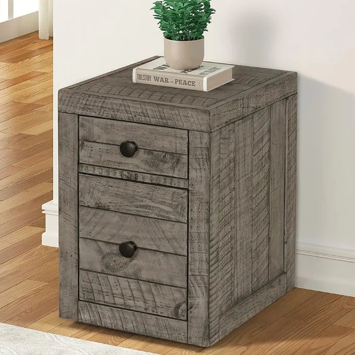 Parker House Tempe Rolling File in Gray TEM#375-GST CLOSEOUT CODE:UNIV10 for 10% Off