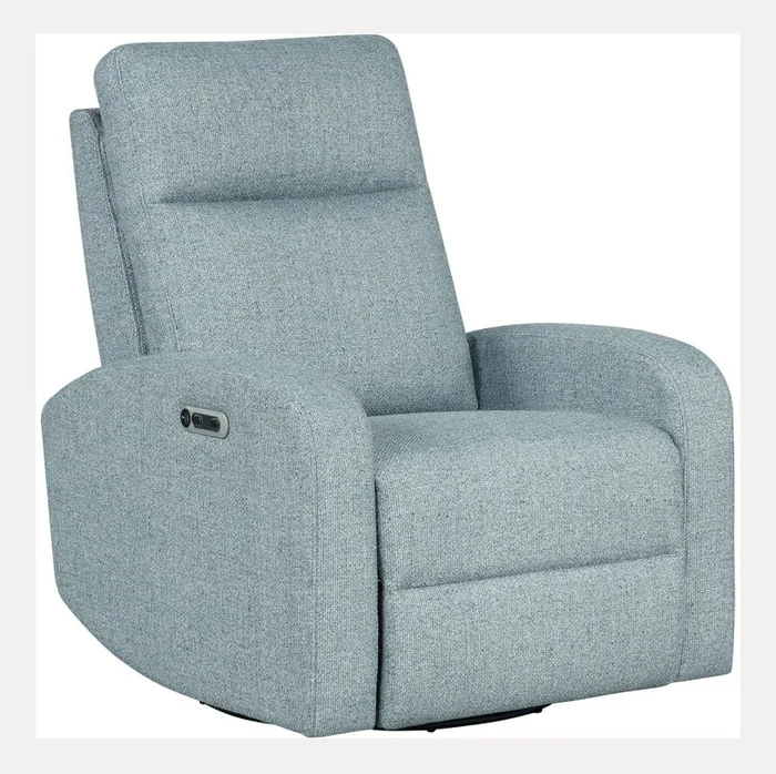 Parker House Thriller Power Swivel Glider Recliner in Blue MTHR#812GSP-NBB CODE:UNIV10 for 10% Off