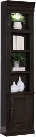 Parker House Washington Heights 22″ Open Top Bookcase in Washed Charcoal WAS#420 CLOSEOUT CODE:UNIV10 for 10% Off