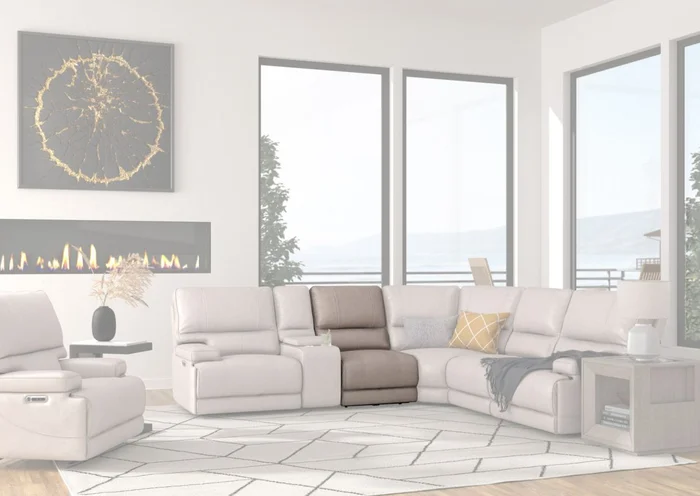 Parker House Whitman Power Cordless Armless Recliner in Verona Linen MWHI#810P-P50-VLI PROMO CODE:UNIV10 for 10% Off