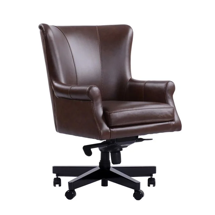 Parker Living DC#129 Leather Desk Chair in Verona Brown DC#129-VBR CODE:UNIV10 for 10% Off