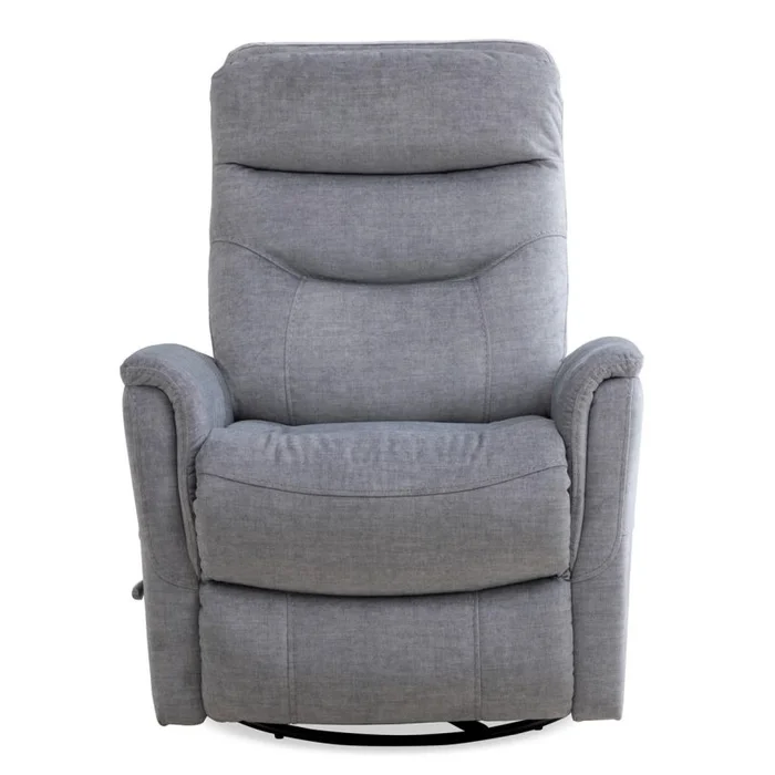 Parker Living Gemini Manual Swivel Glider Recliner in Capri Silver MGEM#812GS-CSI CODE:UNIV10 for 10% Off