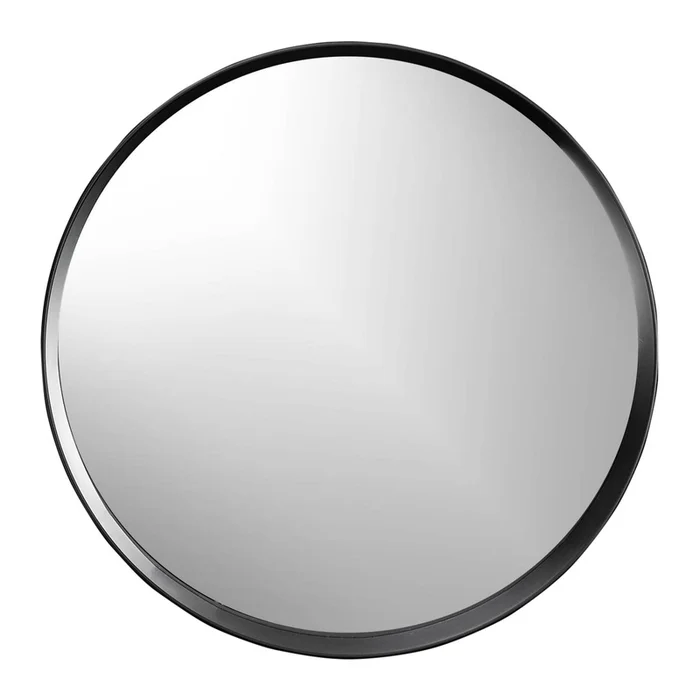 Parsons Round Black Mirror|Miroir rond Parsons noir