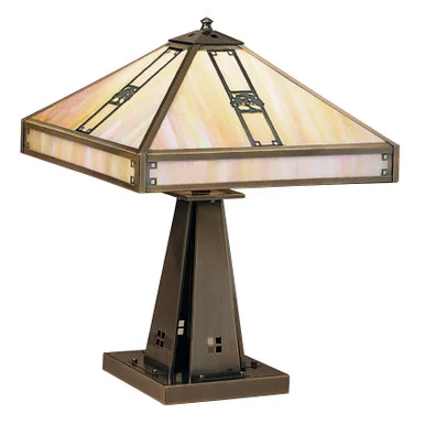 Pasadena Four Light Table Lamp in Pewter (37|PTL-16ETN-P)