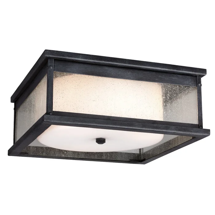 Pediment Three Light Flush Mount