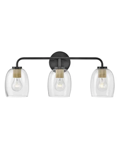 Percy LED Vanity in Black (531|85013BK)