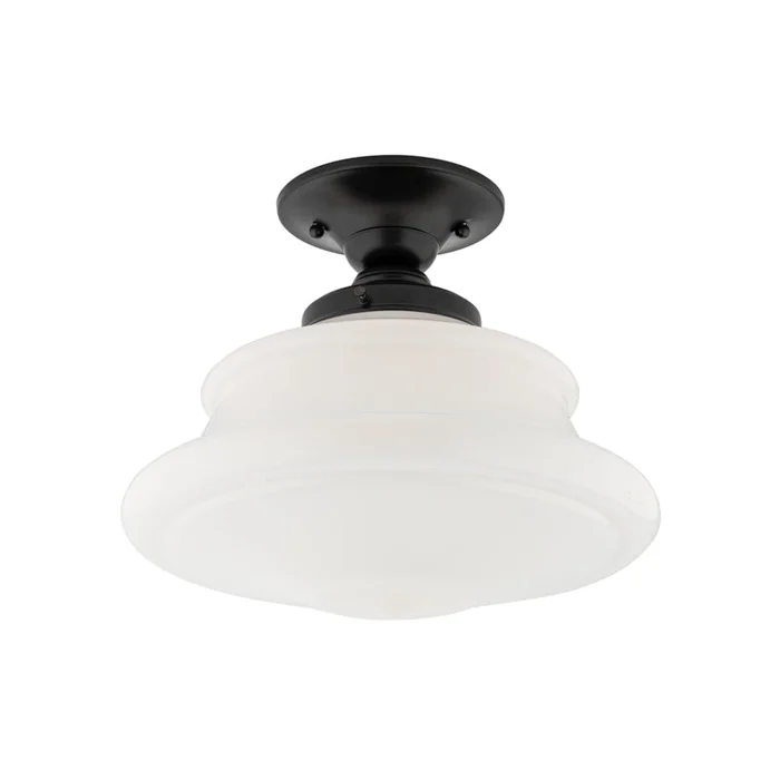 Petersburg One Light Semi Flush Mount