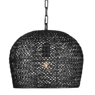 Piero Collection One Light Pendant in Satin Black (142|9000-0960)