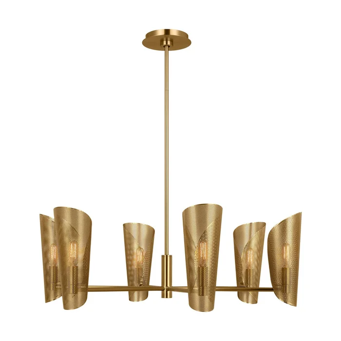 Plivot Six Light Chandelier