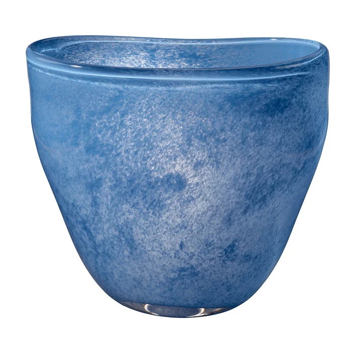 plunge blown glass vase