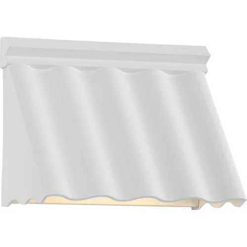POINT DUMEÂ by Jeffrey Alan Marks for Progress Lighting Wakecrest LED Shelter White Outdoor Wall La (149|P560299-192-27)