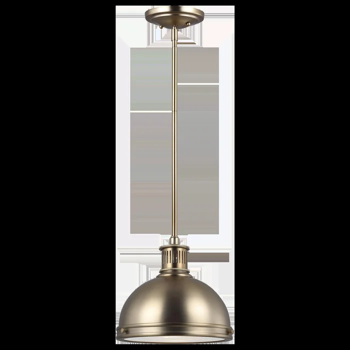 Pratt Street Metal One Light Pendant