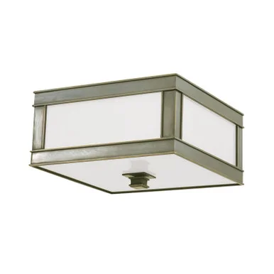 Preston Three Light Flush Mount in Historic Nickel (70|4216-HN)