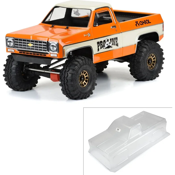 Pro-Line 1/6 1978 Chevy K-10 Clear Body: SCX6