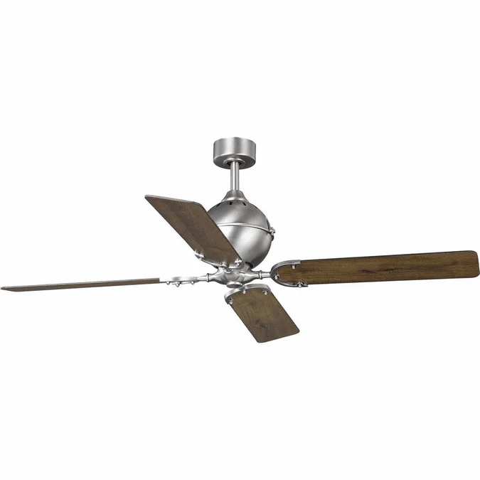 Progress Lighting P250010-081 Royer Antique Nickel 56″ Home Ceiling Fan