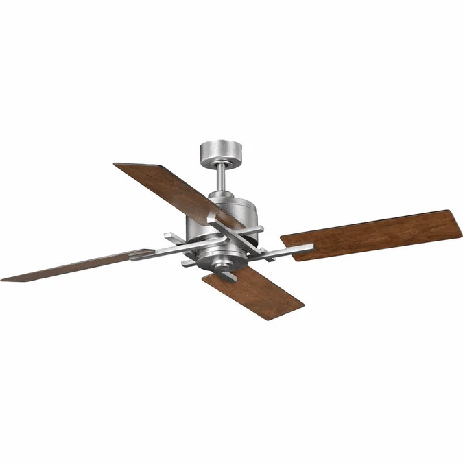 Progress Lighting P250024-081 Bedwin Modern Antique Nickel 56″ Home Ceiling Fan
