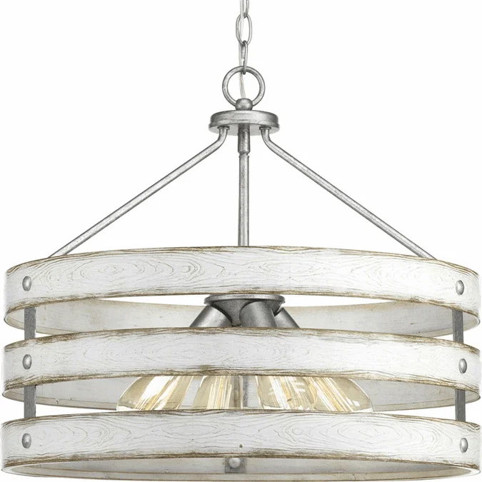 Progress P500023-141 Gulliver Vintage Galvanized Ceiling Light Pendant
