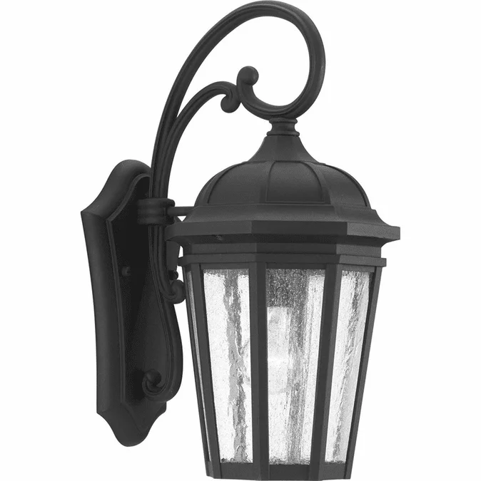 Progress P560015-031 Verdae Traditional Black Outdoor Wall Light Sconce