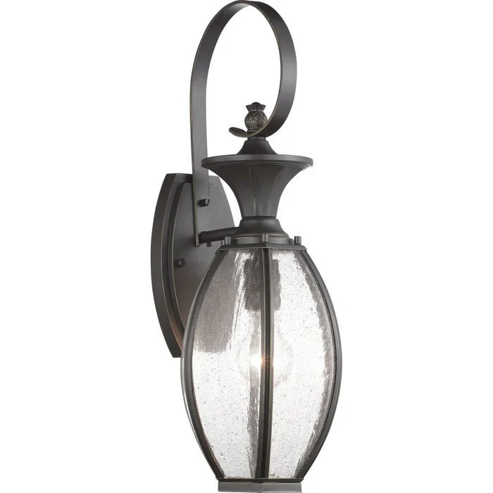 Progress River Place 1-LT Outdoor Medium Wall Lantern – Bronze – P560102-020