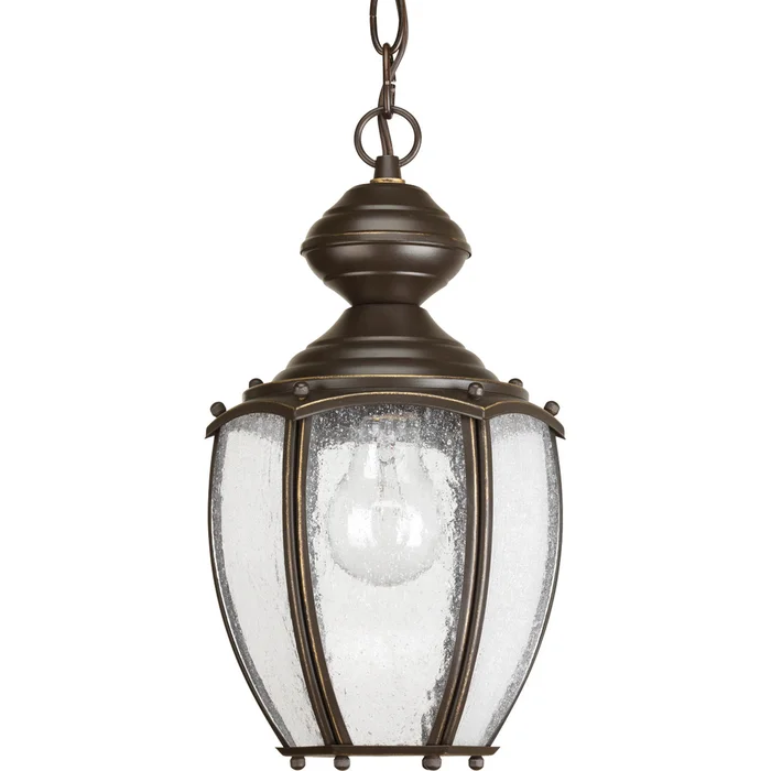 Progress Roman Coach 1-LT Outdoor Hanging Lantern – Antique Bronze – P5565-20