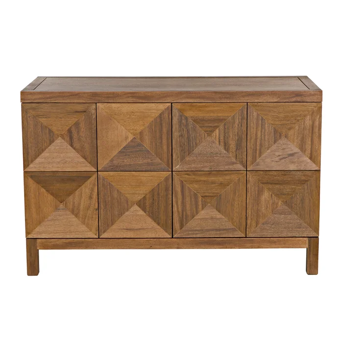 quadrant 2 door sideboard, dark walnut