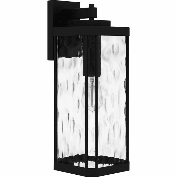 Quoizel BCR8407MBK Balchier Modern Matte Black 20″ Outdoor Lamp Sconce