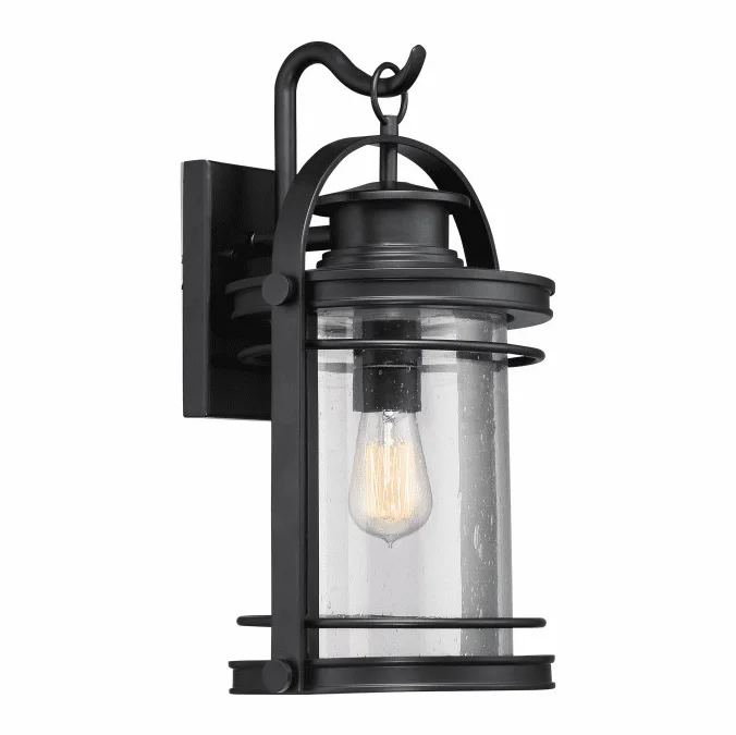 Quoizel BKR8410K Booker Mystic Black Outdoor 10.75″ Lighting Sconce
