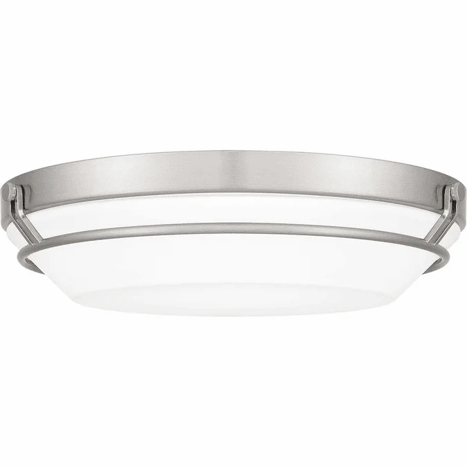 Quoizel DNB1616BN Dunbar Brushed Nickel LED Flush Mount Lighting Fixture
