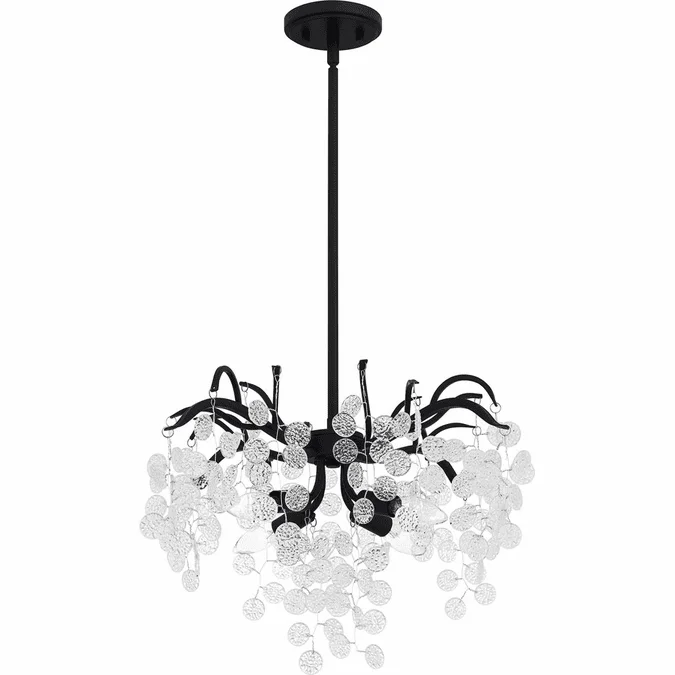 Quoizel MAP2820EK Maple Modern Earth Black Ceiling Pendant Light