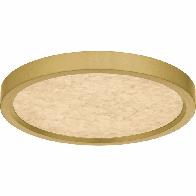 Quoizel OSTA1711BRG Outskirts Modern Brushed Gold LED 11″ Ceiling Lighting
