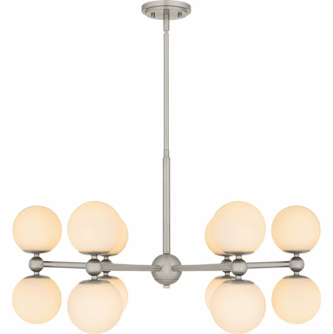 Quoizel PCELS5031BN Elser Modern Brushed Nickel Chandelier Lighting