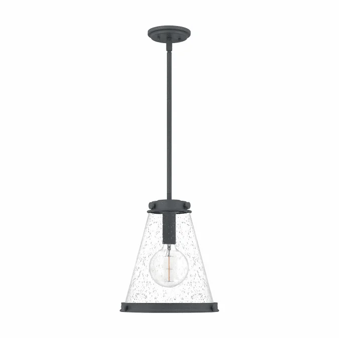 Quoizel QP5260MB Modern Mottled Black Mini Drop Ceiling Lighting