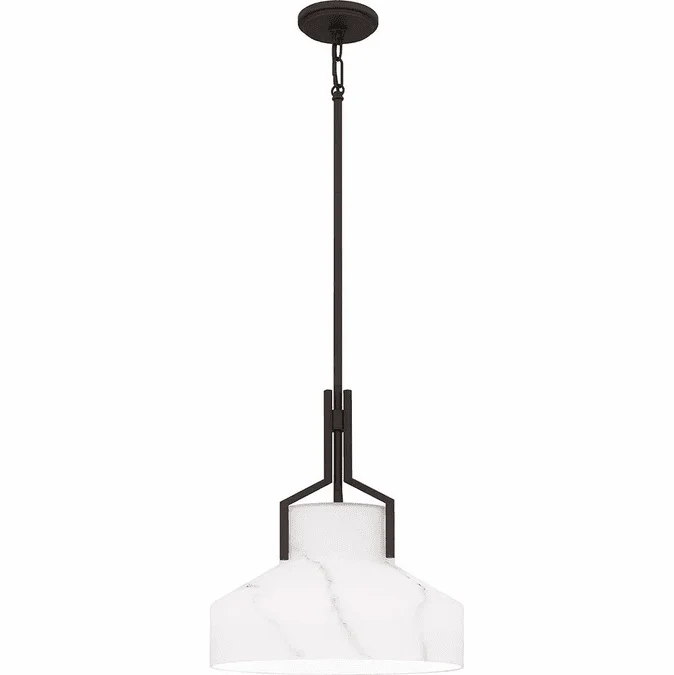 Quoizel QP6194OZ Modern Old Bronze Pendant Light Fixture