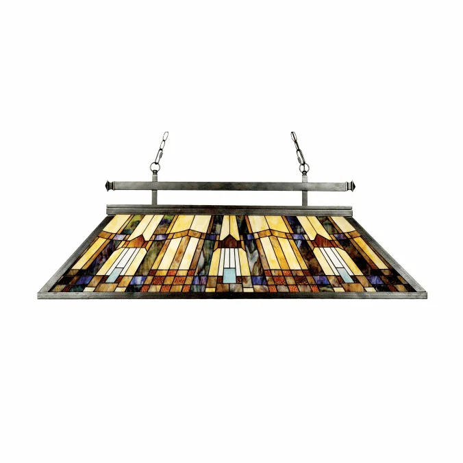 Quoizel TFIK348VA Inglenook Tiffany Kitchen Island Light