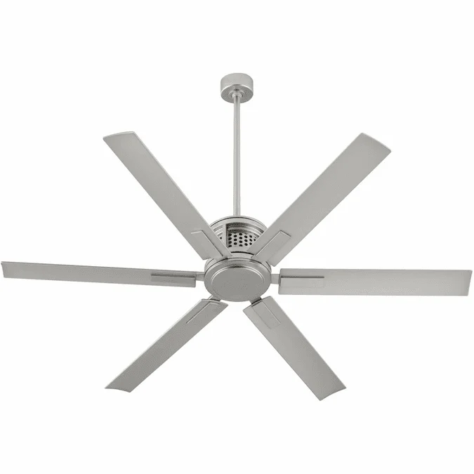 Quorum 10656-65 Zeus Contemporary Satin Nickel 65″ Ceiling Fan